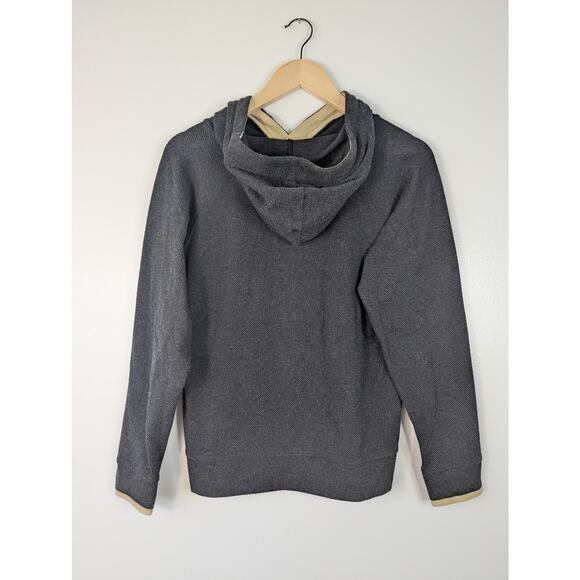 Women's Faherty Dark Gray Legend Sweater Hoodie - Picture 8 of 8